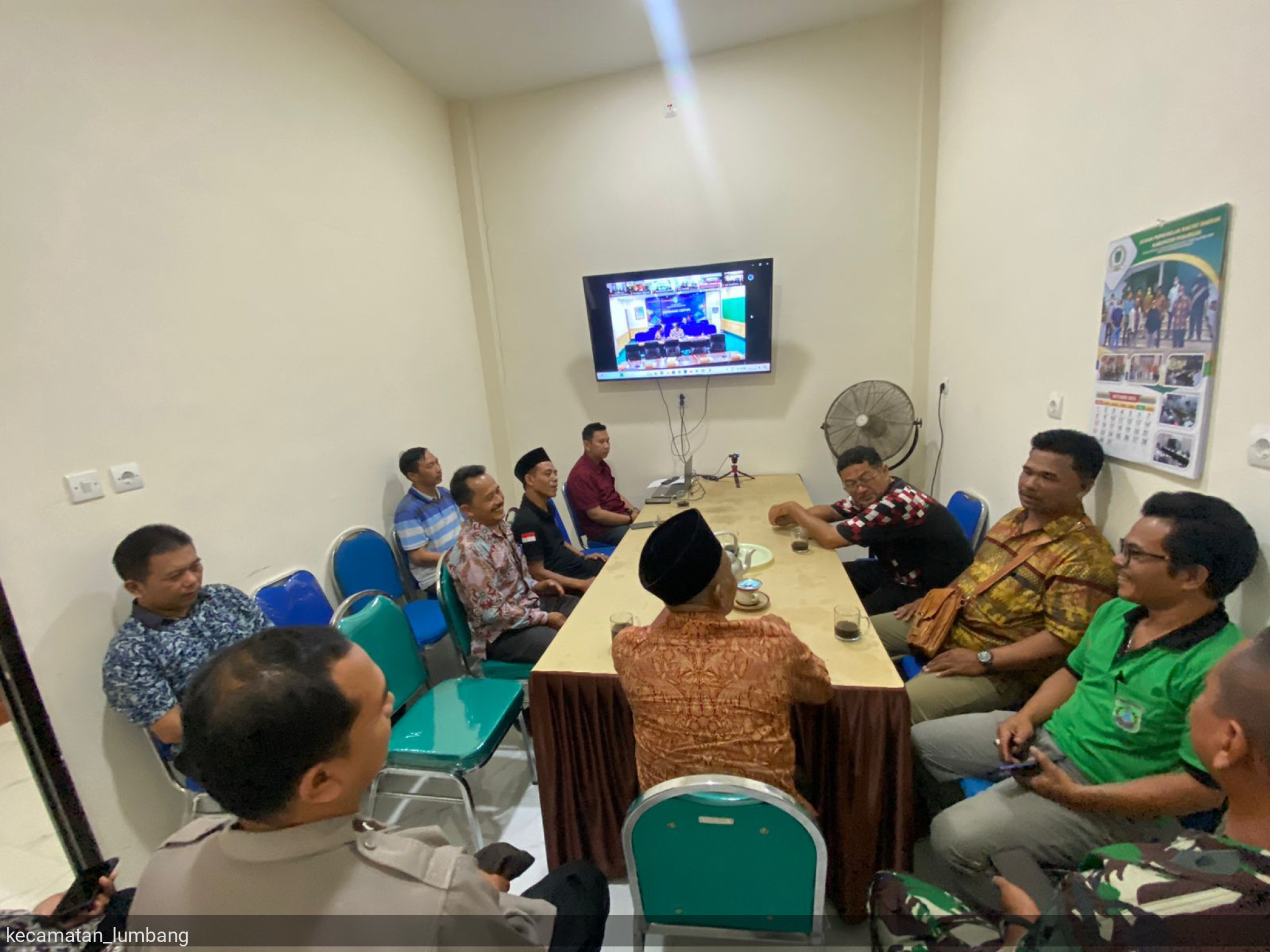 Rapat Koordinasi Persiapan Kegiatan HUT RI ke 79 di masing-masing Desa se Kecamatan Lumbang