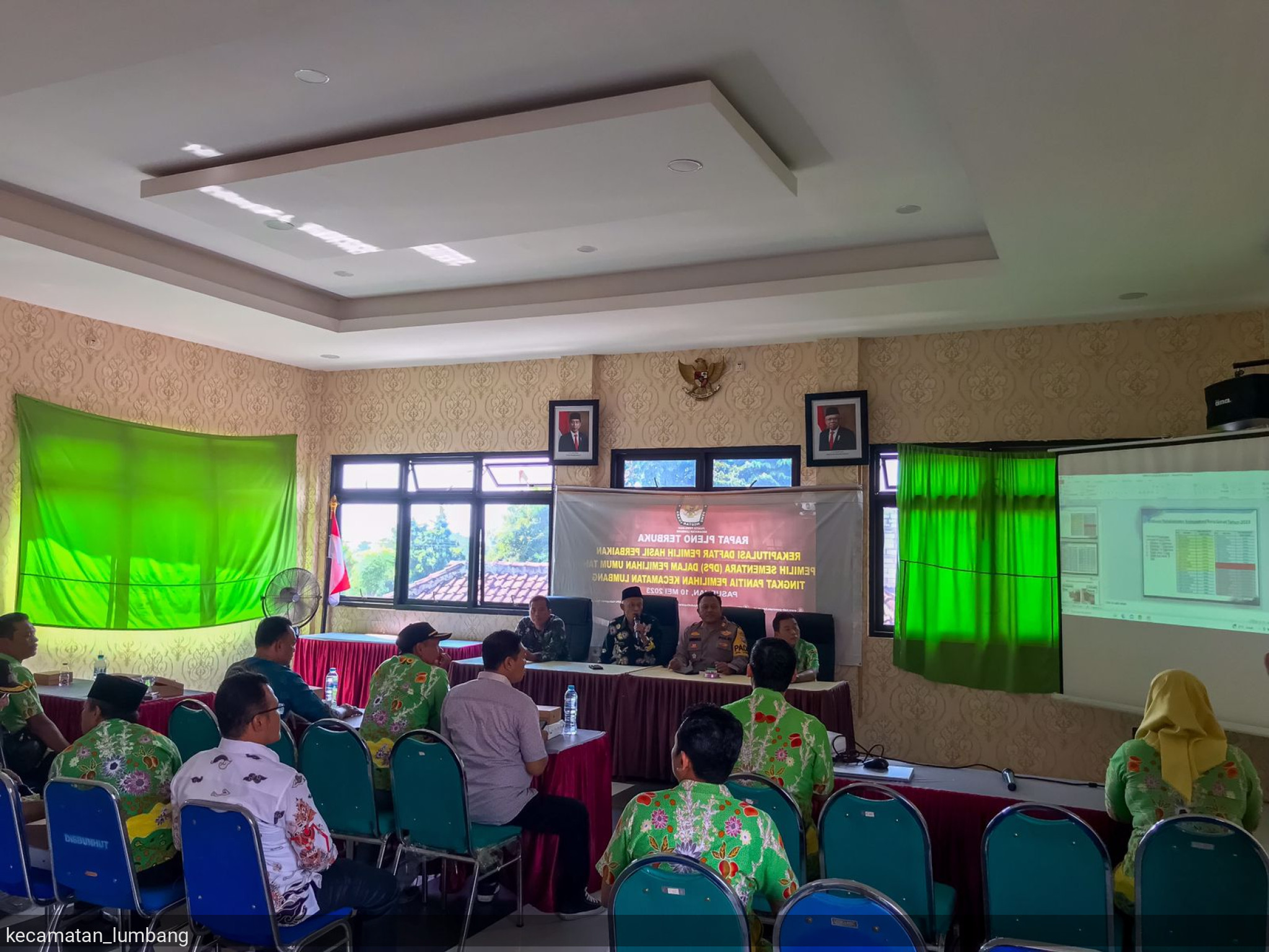 Rapat Forum Komunikasi Kecamatan Sehat