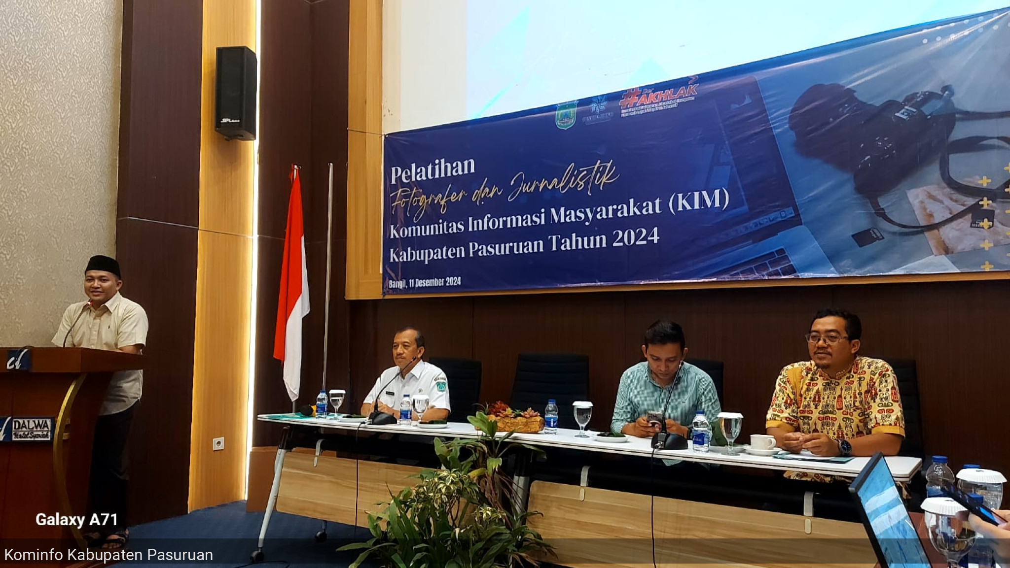 Diskominfo Kabupaten Pasuruan Gelar Pelatihan Fotografer dan Jurnalistik bagi Anggota KIM